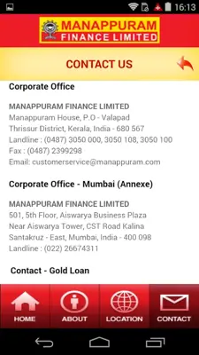 Manappuram Finance android App screenshot 0